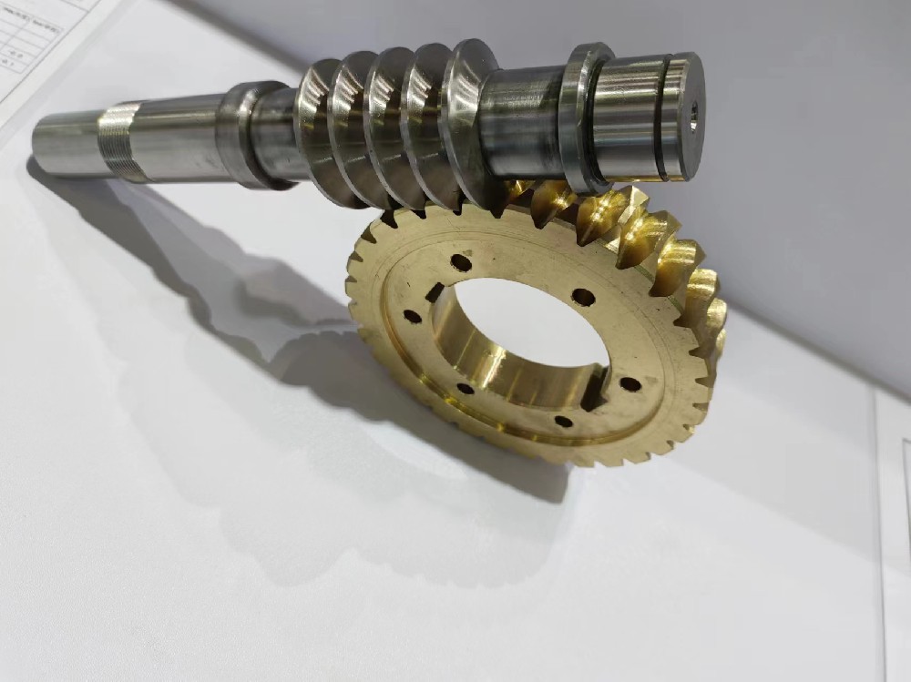 蝸輪(lún)蝸杆是怎樣達到減速效果的